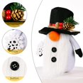 thumbnail image 3 of Adornos navideños, adornos de peluche, regalos de cumpleaños rellenos para las fiestas, decoración de mesa para el hogar, 3 of 5