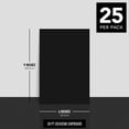 thumbnail image 6 of Black Chipboard – Medium Weight 30 Point (0.03 inch) Cardboard | Thick and Sturdy, Great for Arts and Crafts, Packaging, Scrapbooking, Notepad Backing | 25 Chipboard Sheets | 6" x 9", 6 of 6