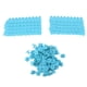 thumbnail image 1 of Juego de 100 etiquetas de plástico para identificación de ganado, en blanco, para ovejas, ganado vacuno, cerdos y animales de granja. Azul., 1 of 14