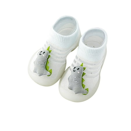 

Toddler Crib Shoes Summer And Autumn Comfortable Toddler Shoes Cute Dinosaur Giraffe Children Mesh Breathable Floor Sneakers