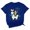 Blue, variant on Active Tops Women Hanukkah Graphic T Shirt Casual Short Sleeve Top with Inspirational Letter Print for Everyday Comfort and Festive Holiday Celebration – Women’s Tee Blue S