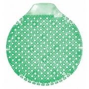 Tough Guy Urinal Screen,Round,Green,150 g,PK6 454G78