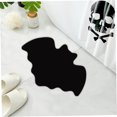 thumbnail image 2 of Halloween Bath Mat 19.69x31.50 Inch Non Slip Bat Mat Halloween Super Absorbent Goth Bathroom Mat Bathroom Decor, 2 of 4