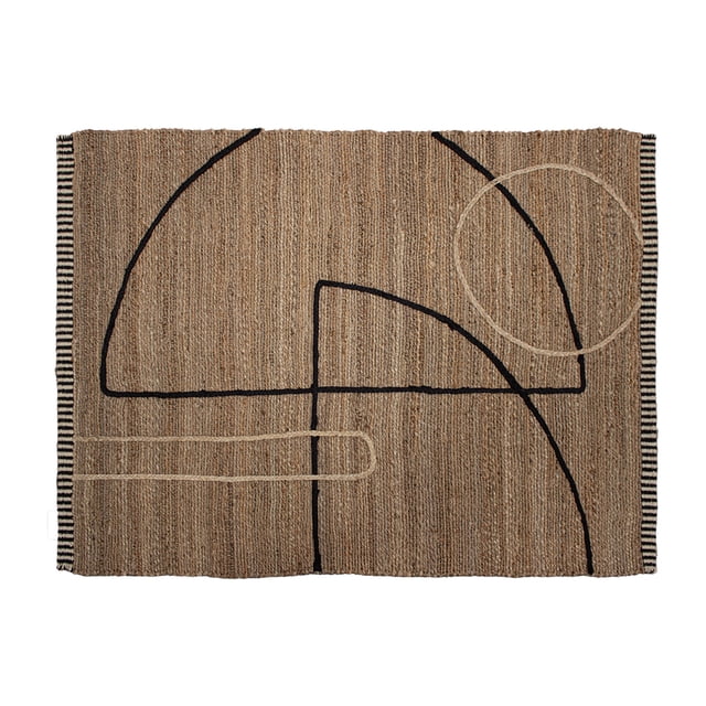 Tapete Trace Natural 120 Cm X 170 Cm