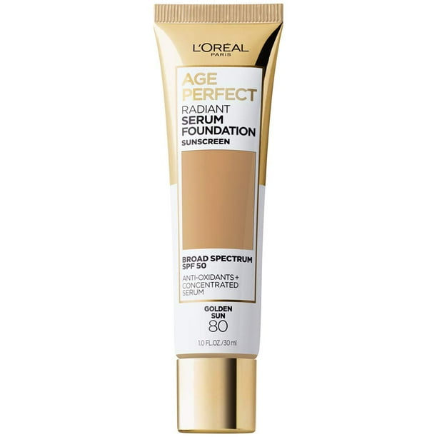 Sérum Radiante Foundation L'Oreal Paris Age Perfect, SPF 50, 30 ml