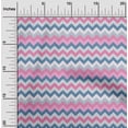 thumbnail image 2 of oneOone Polyester Spandex Light Pink Fabric Chevron Sewing Craft Projects Fabric Prints By Yard 56 Inch Wide-3F, 2 of 5