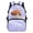 Red Panda Science Theme, variant on Breathable Backpack for Shopping School, Polyester Large Capacity Bag, Red Panda Science Theme