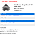 thumbnail image 2 of Brake Booster - Compatible with 1997 Buick Century, 2 of 2