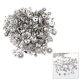 thumbnail image 1 of unbranded 240Ud Accesorios Para Joyería Hechos A Mano Flor Plana Estilo Tibetano En Plata Ideal Para Pulseras Y Collares, 1 of 8