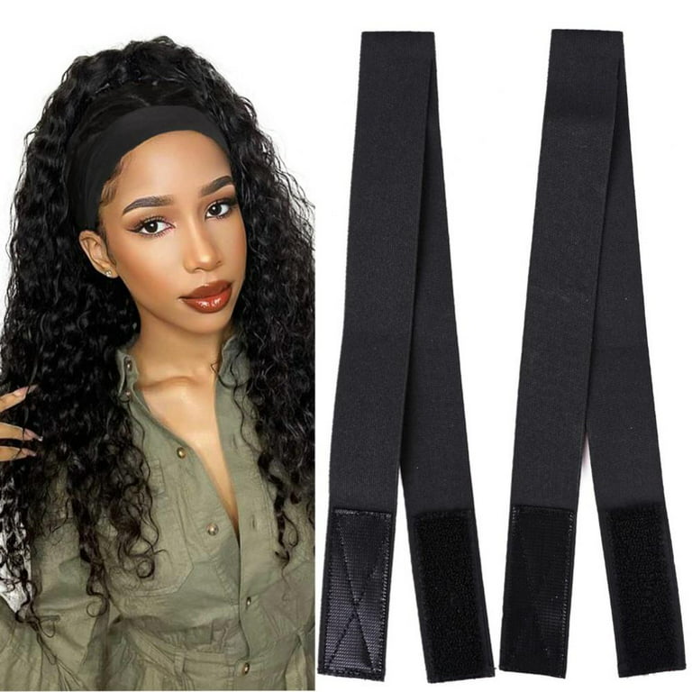  Elastic Band for Lace Frontal Melt, 4 PCS Wig Bands for Keeping  Wigs in Place, Edge Wrap to Lay Edges Wig Grip Band, Adjustable Edge Laying  Band : Beauty 