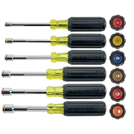 UPC 796299661571 product image for Klein Tools 6356 Heavy-Duty Nut Driver Set, 6 Piece by Klein Tools | upcitemdb.com