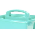 thumbnail image 5 of Storex Plastic Desktop Organizer Caddy with Handle, Craft and Hobby Storage Caddies, Teal, 6-Pack, 5 of 10