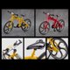thumbnail image 3 of Juguete Miniatura Zulema bicicleta escala 1/8 amarillo, 3 of 5