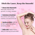 thumbnail image 2 of 60ml Natural Cyperus Rotundus Oil For Hair Removal, Moisturizing & Soothing Cyperus Oil For Reducing Body Hair Growth, Hair Removal Oil Ideal for All Skin Types, 2 of 9