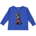 thumbnail image 3 of Inktastic Scottie Dog in Plaid Boys or Girls Long Sleeve Toddler T-Shirt, 3 of 5