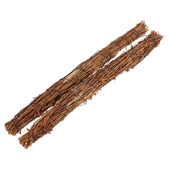 2pcs Natural Rattan Wreath Stem Branches DIY Garland Wedding Decoration