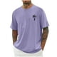 thumbnail image 2 of Tops para hombre, blusas y camisas de cuello redondo y manga corta para hombre, blusas casuales de moda para hombre, blusas deportivas de cuello redondo y manga corta, blusas de poliéster para hombre, 2 of 4