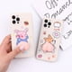 thumbnail image 2 of Funda para teléfono, para iPhone 13 Pro Max Funda tridimensional para teléfono móvil con descompresión creativa, 3D, divertida, linda, de silicona suave, para apretar, culo de cerdo, culo de perro, al, 2 of 4