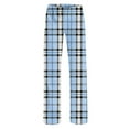 thumbnail image 4 of KeShDi Pajama Pants Plaid Pants for Women Striped Pants Women's Home Pocket Print Pajamas Daily Home Clothes Long Pants Blue 3X, 4 of 4