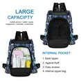 thumbnail image 6 of FORMRS Women's Travel Backpack Purse Anti-Theft Hidden Pockets Casual Shoulder Bag, Light Blue Anchor, 6 of 7