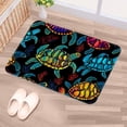 thumbnail image 5 of Turtle Area Rugs: Polyester Non-Slip Kitchen Mat Office Rug - Machine Washable, 5 of 6