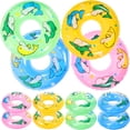 thumbnail image 3 of 20pcs Miniature Swim Rings Bright Color Swim Rings Ornaments Lovely Small Swimming Rings Decors, 3 of 5