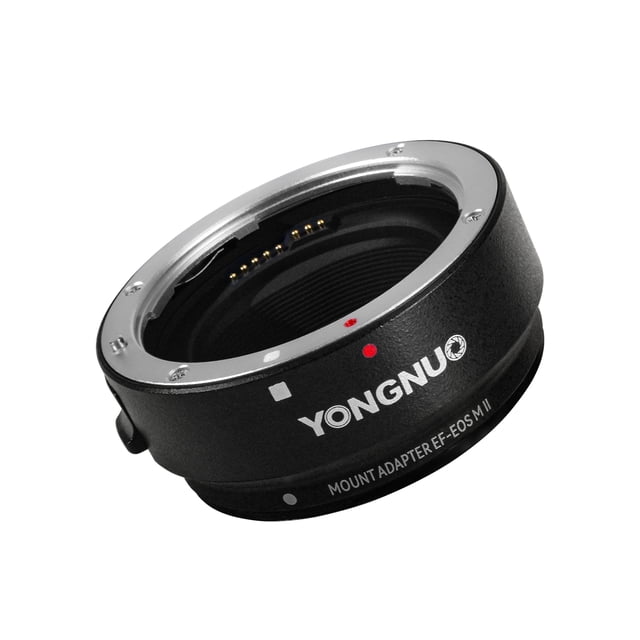 Mistaha YONGNUO EF-EOSM II Camera Lens Adapter with Autofocus, Waterproof Gasket, and Electronic Aperture Control for Canon EF Lens to Canon M Mount Body - Standard Version