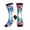 3 Black, variant on Women's Men's Paint Splatter Colorful Colorful Novelty Pattern Crew Athletic Socks