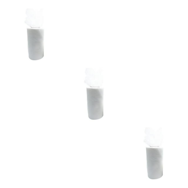 fastboy Rouleau de Tulle Polyester Disponible Grand Gamme d'Utilisations pour Mariages DIY Essentiels de Mariage Blanc 3Ensemble