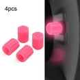 thumbnail image 1 of 4PCS Universal Fluorescent Car Tire Valve Cap Luminous Bike Tire Valve Stem Cap, 1 of 9