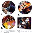 thumbnail image 3 of Designart Violin Player II Canvas Wall Art, 3 of 5