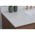 thumbnail image 4 of Elegant Decor Boise 48" MDF Bathroom Vanity with Backsplash in Walnut Brown, 4 of 8