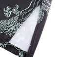 thumbnail image 2 of ZAXARRA Femmes Cheongsam Dragon Imprimé Stand Col Courte Fente Cheong-Sam Jupe, 2 of 8