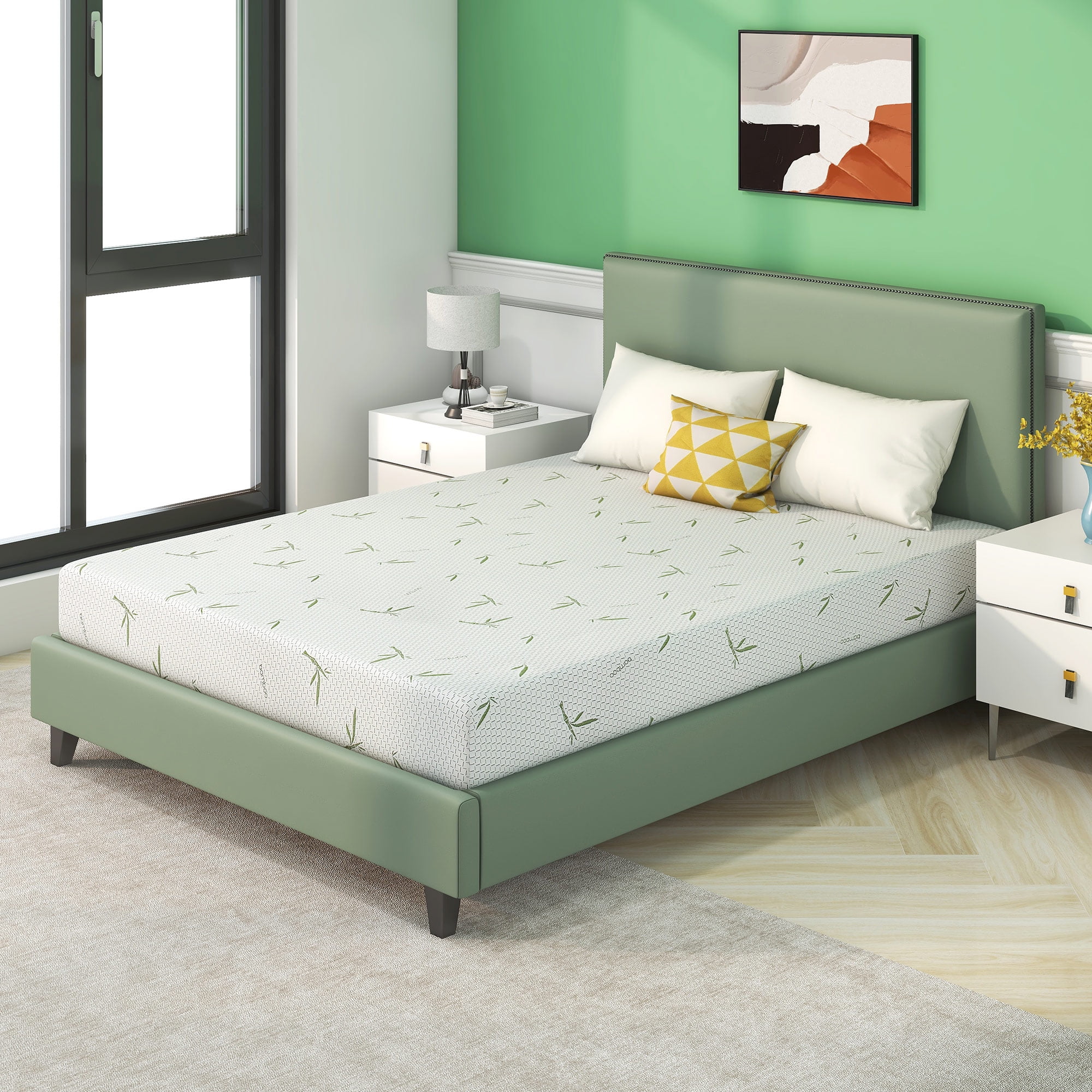 Full Mattress,6 inch Comfortable Memory Foam Mattress in a Box ,Medium