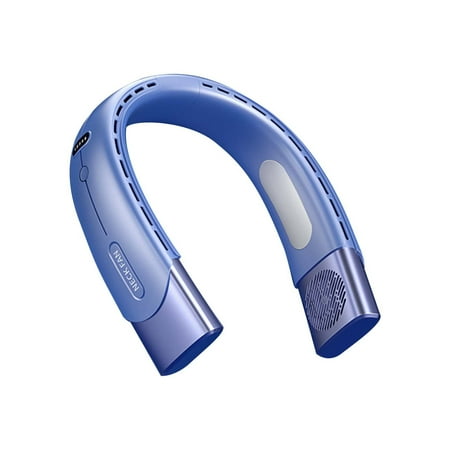 

Daiosportswear Clearance Portable Neck-Fan 3000Mah Wearable Personal Fan 360° Adjust Cool Down Hanging Fan Semiconductor Cool Down Portable Neck-Fan 3 Speed Bladeless Neck-Fan