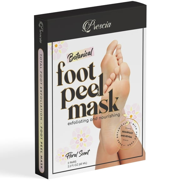 Exfoliating Foot Peel Mask 2 Pair - Baby Soft & Smooth Feet – Gentle Exfoliation Treatment To Remove Rough Dead Skin & Calluses - For Men & Women
