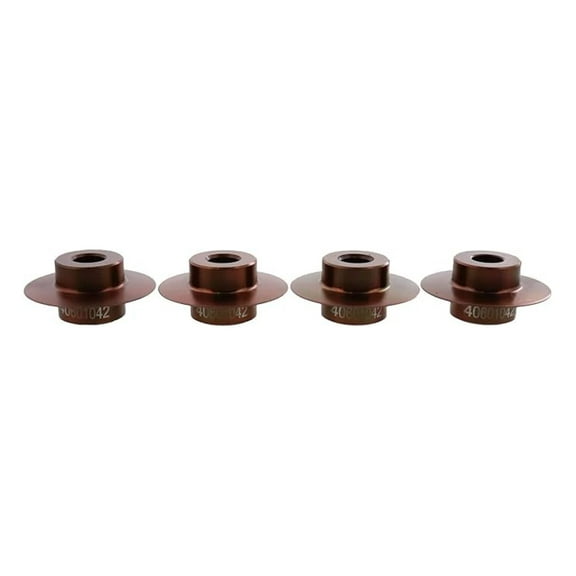 (4) H6 Cutter Wheels for 4in.-6in. Hinged Pipe Cutter fits REED and RIDGID Hinged Pipe Cutters