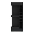 thumbnail image 4 of Miekor Furniture Glen Lyon Bar Cabinet, Living Room, Black MK6403, 4 of 7
