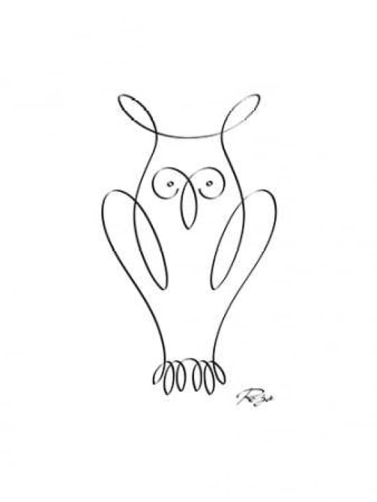 Owl Canvas Art - Gh