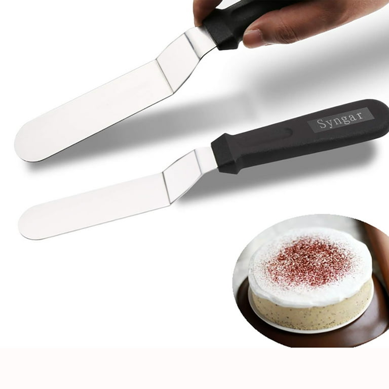 Buy Wholesale China High Quality 3pcs Set Stainless Steel Angled Icing  Spatula, Cake Frosting Spatula, Decorating Cream & Spatula at USD 0.6