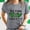 Gray, variant on ZZwxWA St. Patrick's Day Shirts for Women Shamrock Heart Graphic Tees St Patty's T-Shirt Irish Tops