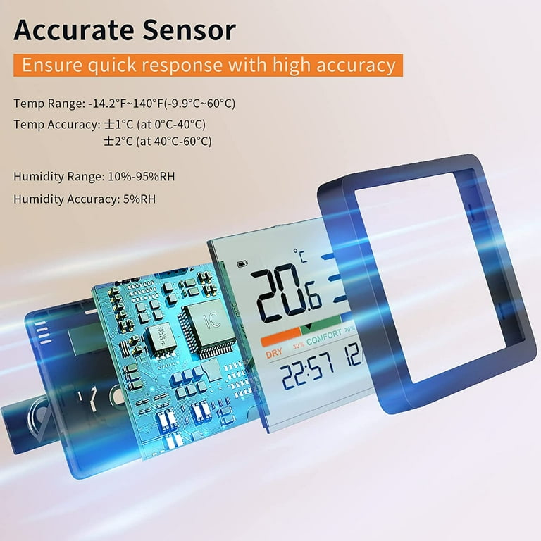 Wine Cellar Thermometers & Hygrometers  Temperature & Humidity -  Barometers&Clocks