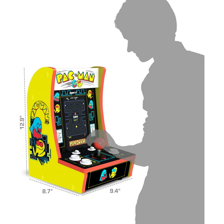 Arcade1Up, Pac-Man Countercade, 3 Classic Games, 7-Inch Screen