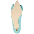 thumbnail image 6 of Journee Womens Orana Pointed Toe Kitten Heel Pumps, Widths Available, 6 of 10