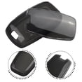 thumbnail image 1 of For Kia Sportage Optima Sorento Soul Black Transparent Key Fob Case Cover Holder, 1 of 10