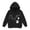 00-Black1714, variant on Oiyii Tween Girl's Dog Paw Hand Line Hoodie Long Sleeve Hooded Sweatshirt Casual Soft Pullover Top,Light Green