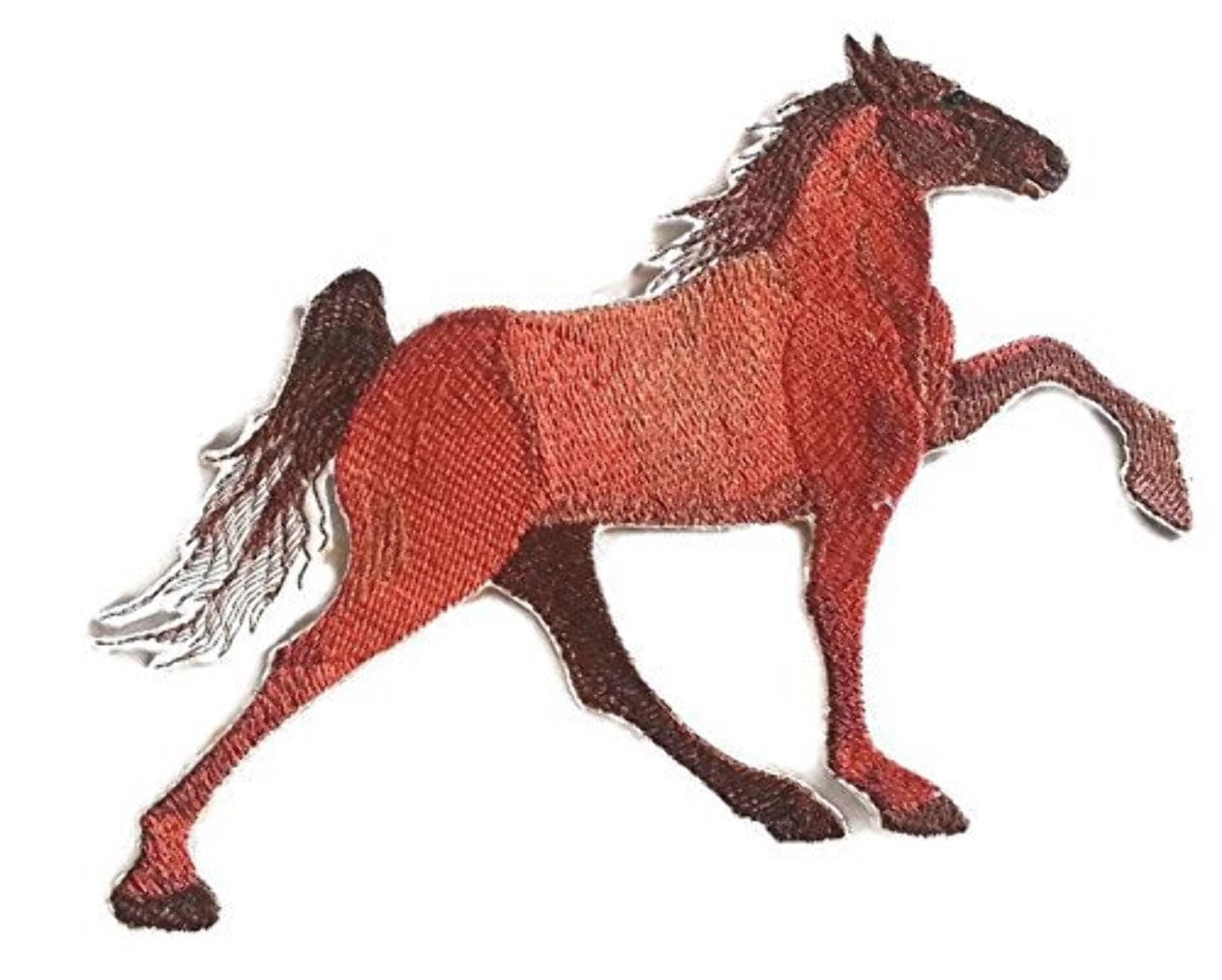 BeyondVision Custom and Unique Spirit of Stallions [Tennessee Horse ] [Custom and Unique] Embroidered Iron on/Sew patch [6.23" 4.82"]