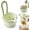 Green, variant on Hanging Sink Drain Basket for Kitchen, Multifunctional Hanging Sink Drain Basket, Tea Leaves & Kitchen Waste, Dual-Purpose Drainage & Storage Hanging Filter Basket
