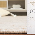 thumbnail image 4 of SAFAVIEH Abstract Rumen Solid Color Area Rug, Ivory/Beige, 5' x 8', 4 of 10