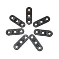 thumbnail image 2 of Ajustador de línea de plá de 20 piezas, tensores de tienda, ajustador de cuerda doblado con orificios para tienda, camping, senderi, 2 of 6